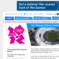 Olympic Delivery Authority website