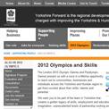 Yorkshire Forward 2012 archived website