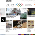 BBC London 2012 - archived website, British Library
