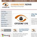 Citizen's Eye Community news website