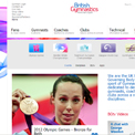 British Gymnastics website