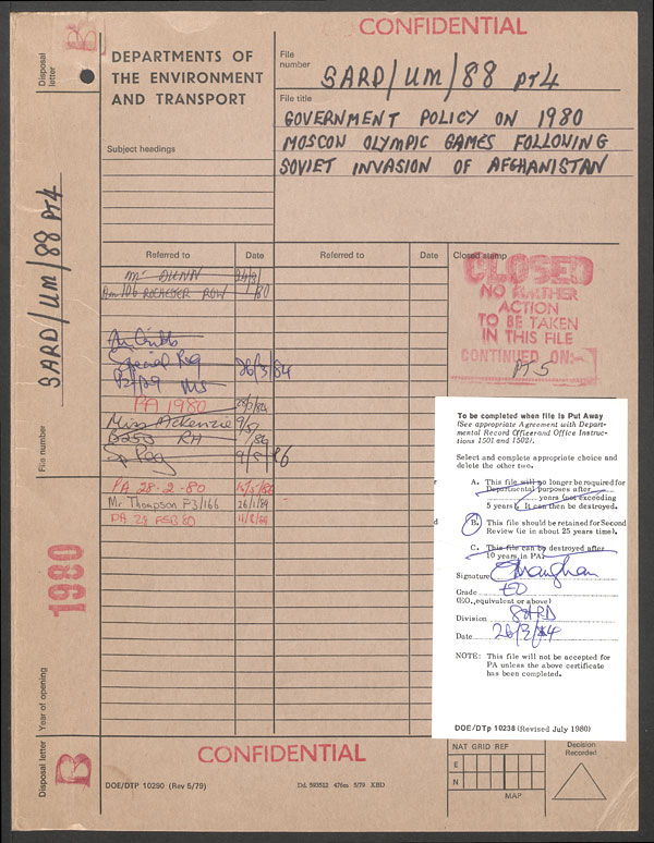 Extract from record AT 60/185