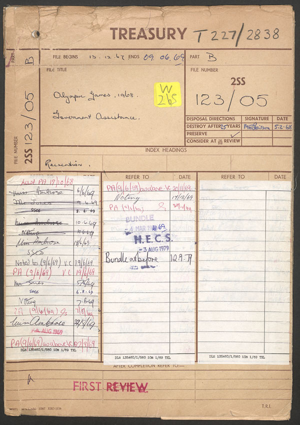 Extract from record T 227/2838