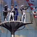 'The Navy Wants Men' First World War poster. ADM 1/8331