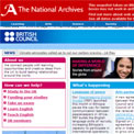 British Council archived website