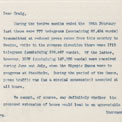 Post Office records; transmission of  telegrams about the Stockholm Games. T 1/11533