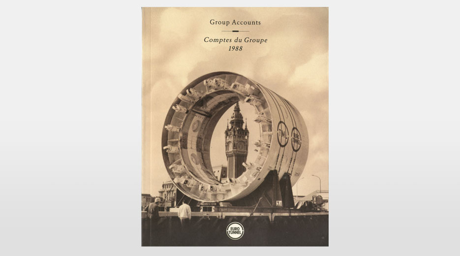 Eurotunnel Group Accounts, 1988