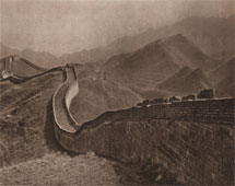 The Great Wall at Nankou, China, 1920. Catalogue reference: CO 1069/428