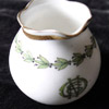 A reproduction of a cream jug designed for the Oceanic Steam Navigation Company, the official name for the White Star Line.  An entire service of this design was commissioned for use on Titanic and Olympic. Courtesy Peter Boyd-Smith/Cobwebs.