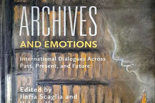 The front cover to an edited collection titled Archives and Emotions.