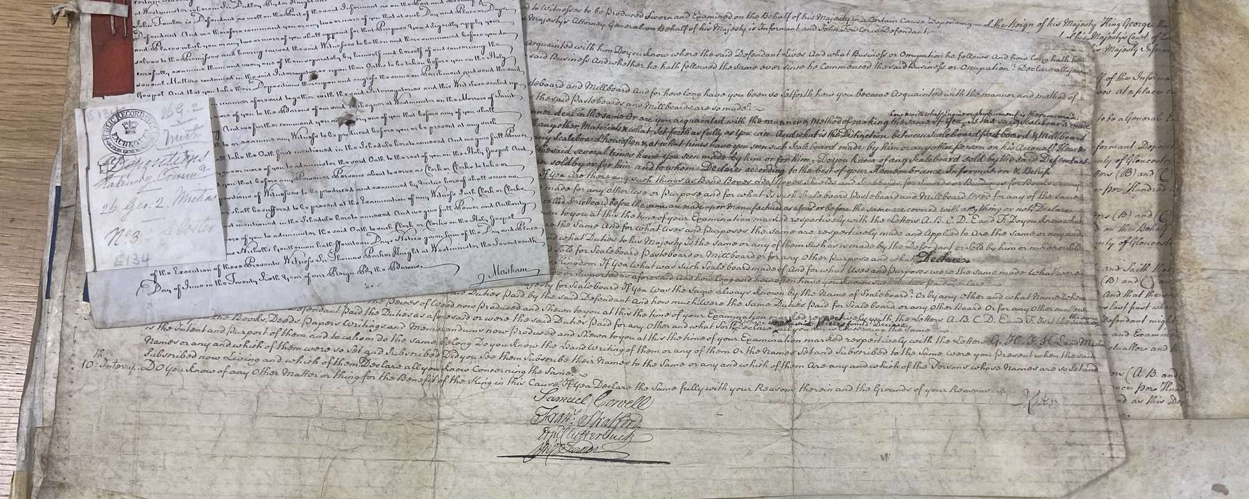 The full document of the deposition against John Fowler.