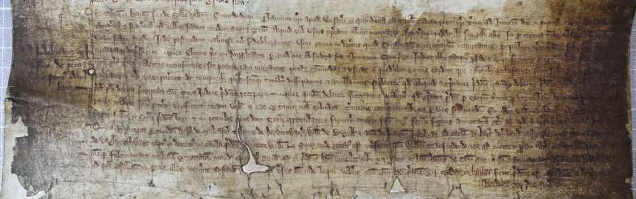 Extract from a medieval letter