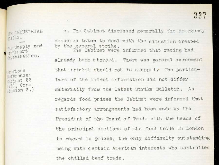 Excerpt from a typewritten document.