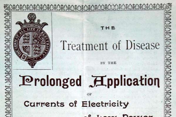 A pamphlet for a Victorian medical belt that explains how it is to be used.