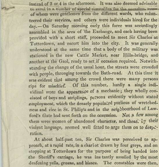 An extract from a newspaper column.