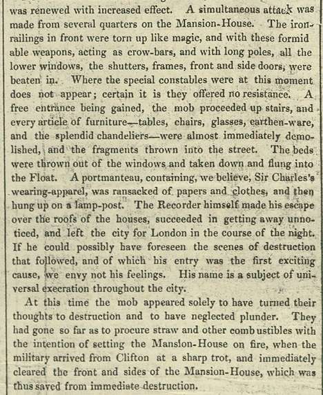 An extract from a newspaper column.