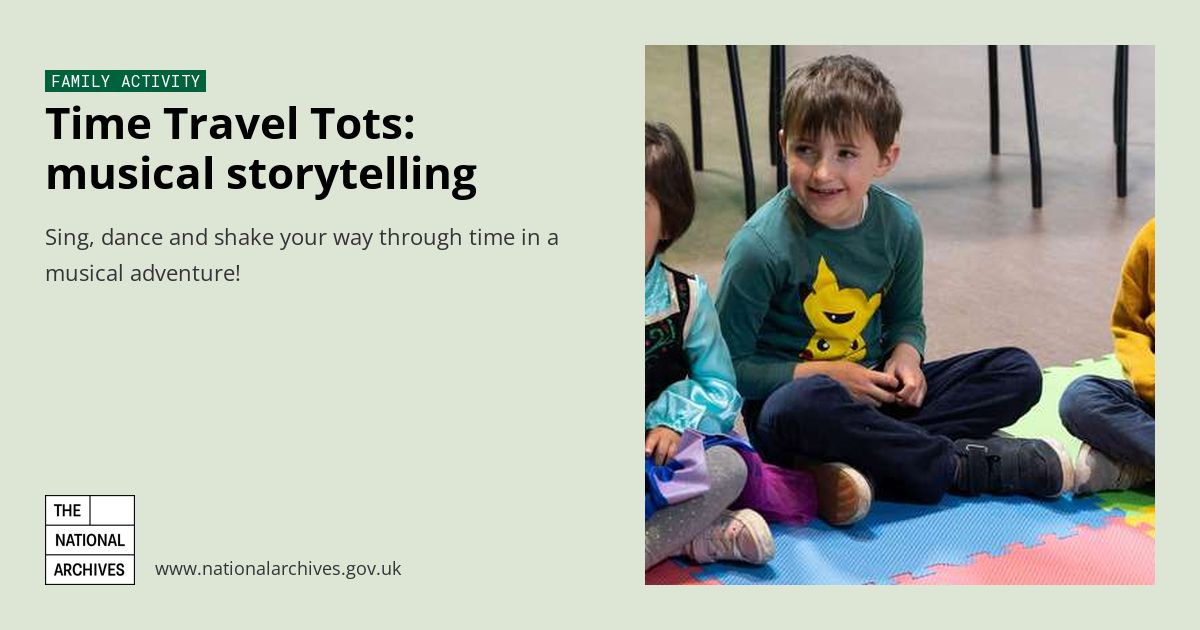 Time Travel Tots: musical storytelling