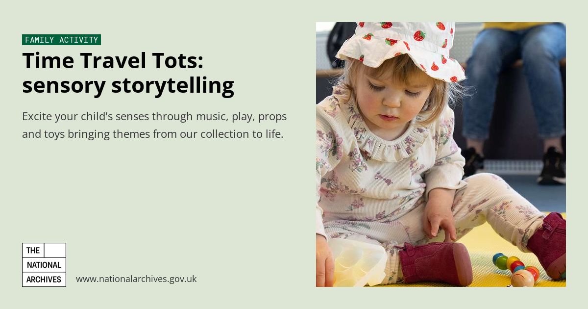 Time Travel Tots: sensory storytelling