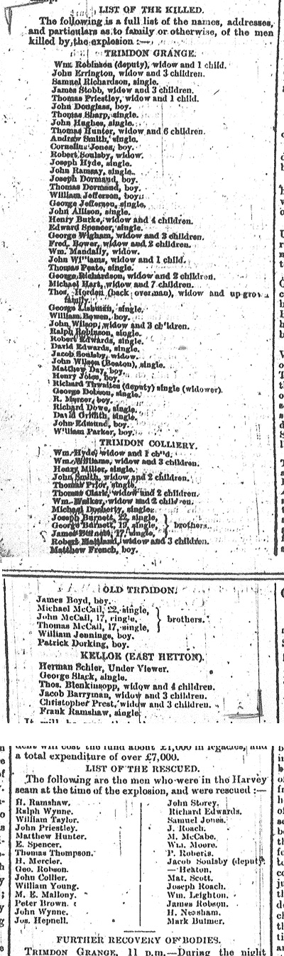 Durham Advertiser 24 February 1882