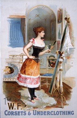 Image of W F Corset 1898