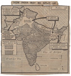 Image of Map of possible partition