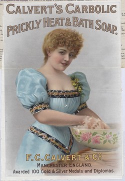 Image of Calvert's carbolic bath soap 1899