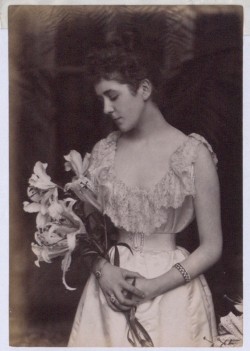 Image of Countess Russell with lily