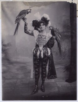 Image of Mrs Marzella and her birds