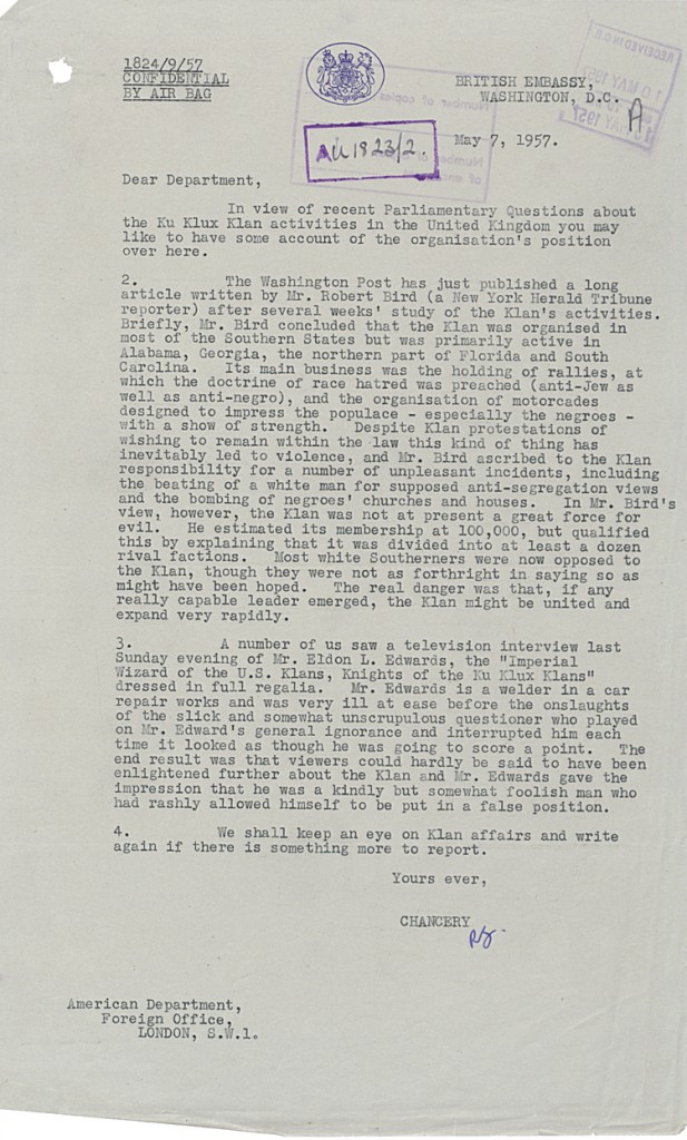 Ku Klux Klan The National Archives