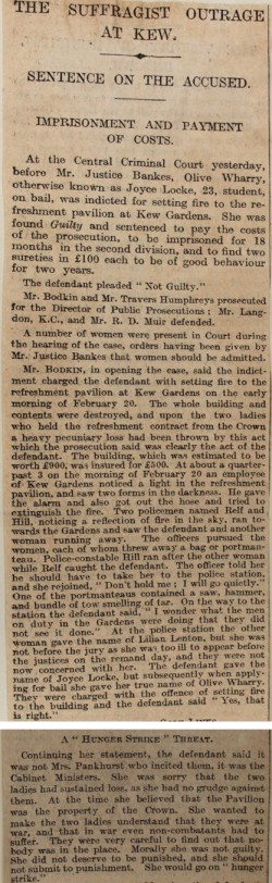 Image of Suffragist outrage