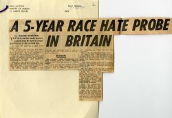 Image of Survey on race in Britain