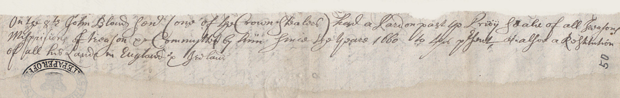 Extract from a newsletter to Walter Tucker, 8 August 1671 (SP 29/292/30)