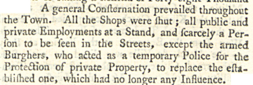 'The London Gazette' - Monday 13 July 1789 (ZJ 1/85)