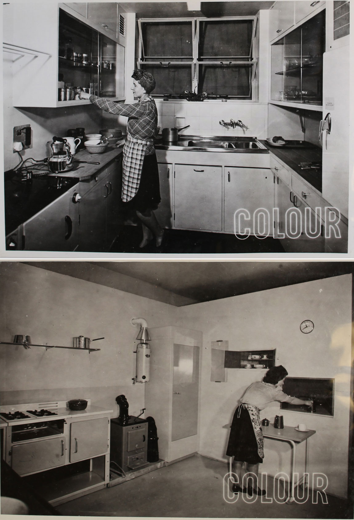 A prototype for a post war kitchen (INF 2/44)