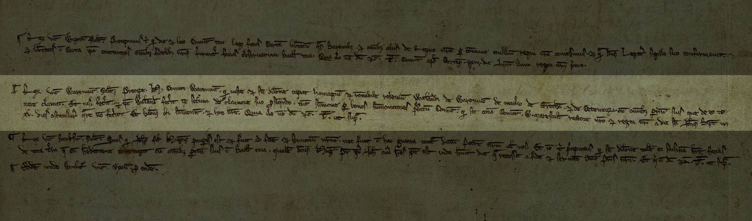 Proclamation of Magna Carta, Worcester, 1217 (C 54/16)