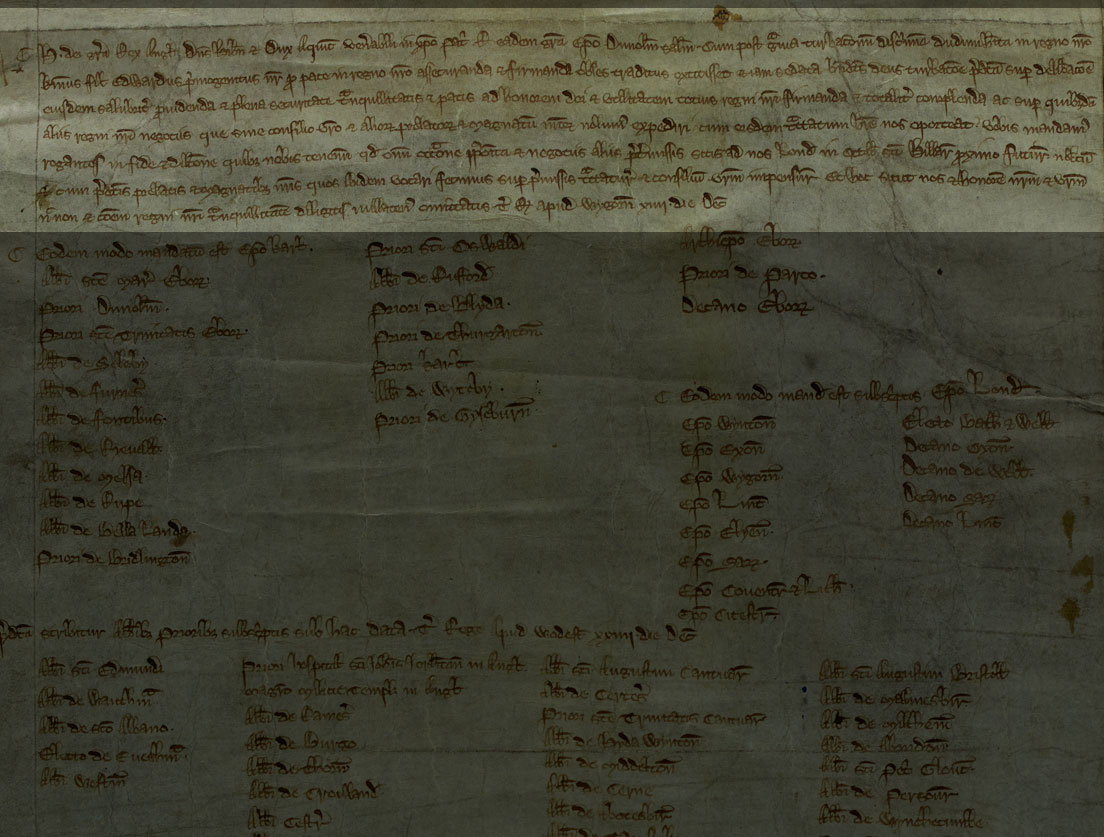 Summons to the Parliament, 1265