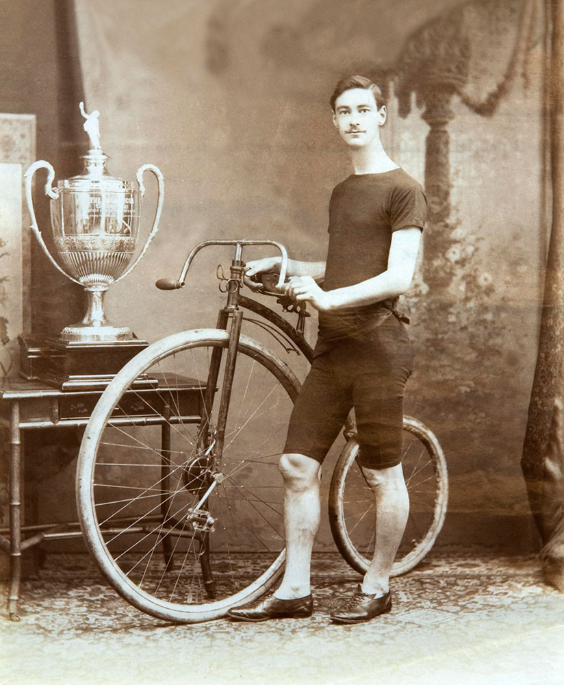 Frank Shortland, Cuca Cocoa Cycling Challenge Cup Champion, 1892 (catalogue reference: COPY 1/410/34)