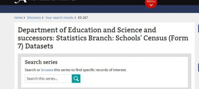 Click on 'browse' to find files within ED 267