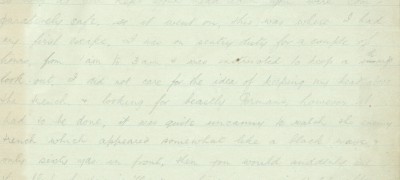 Image of Trenches: ‘swept continually with shells’