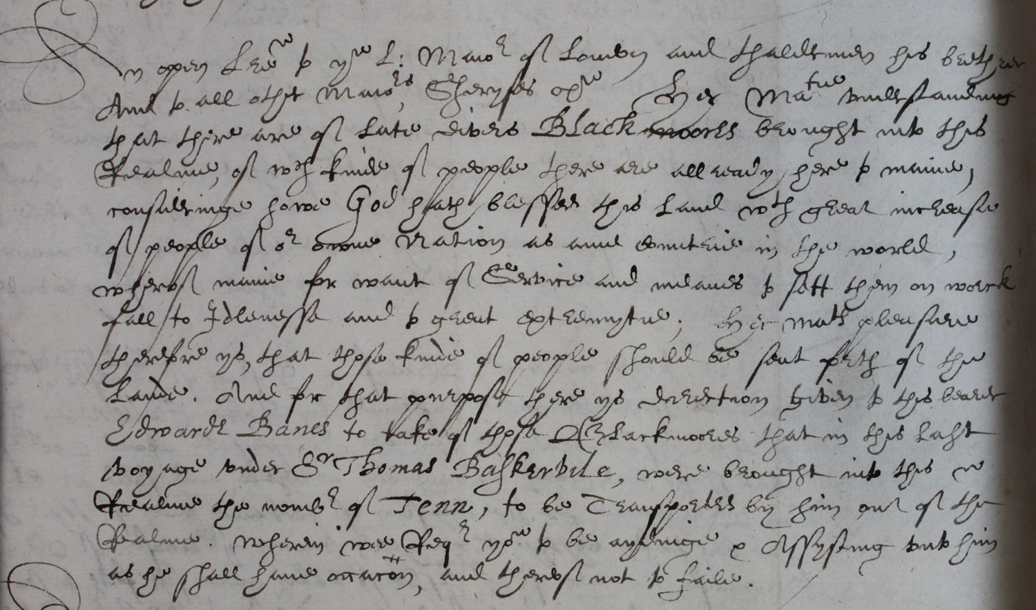 Open letter by Elizabeth I to the mayors of England, 11 July 1596 (PC 2/21 f.304)