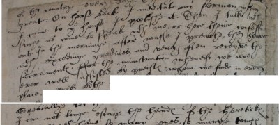 Image of Letter from Edmund Campion