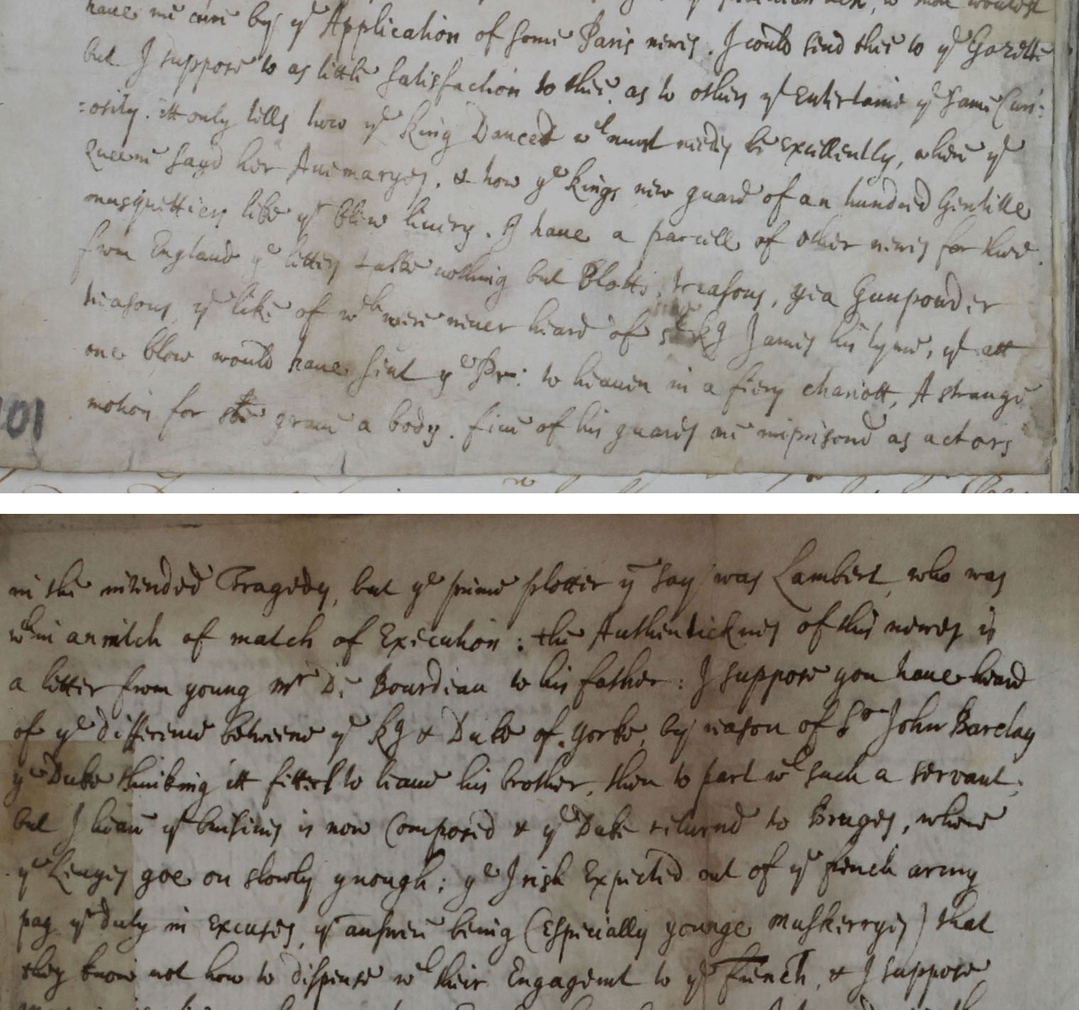 Image of a handwritten letter