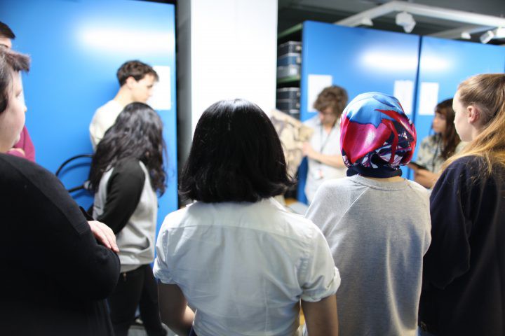 Students involved in one of our projects