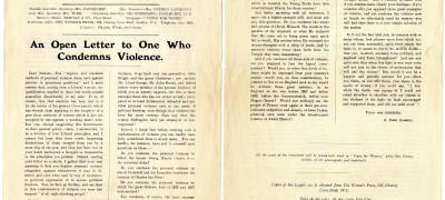 Image of 'An open letter'