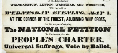 Image of Chartists demand suffrage