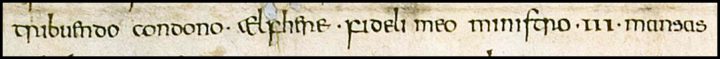 PRO30/26/11 Charter of King Edgar - Extract three