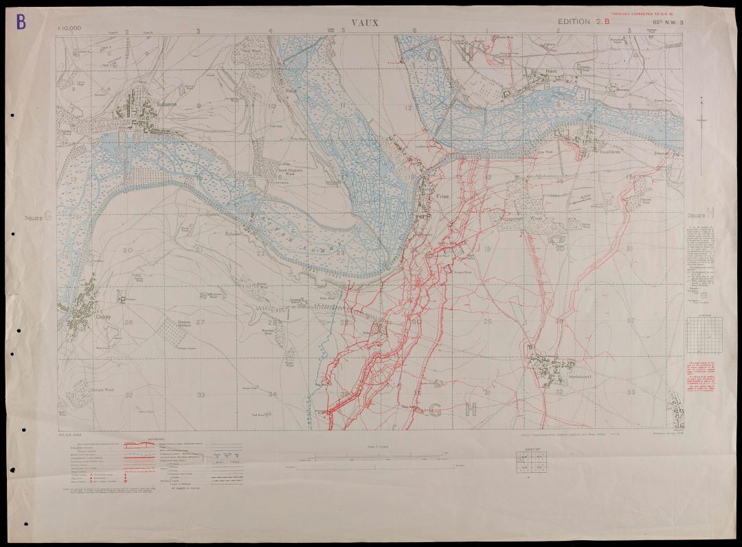 trench map tours