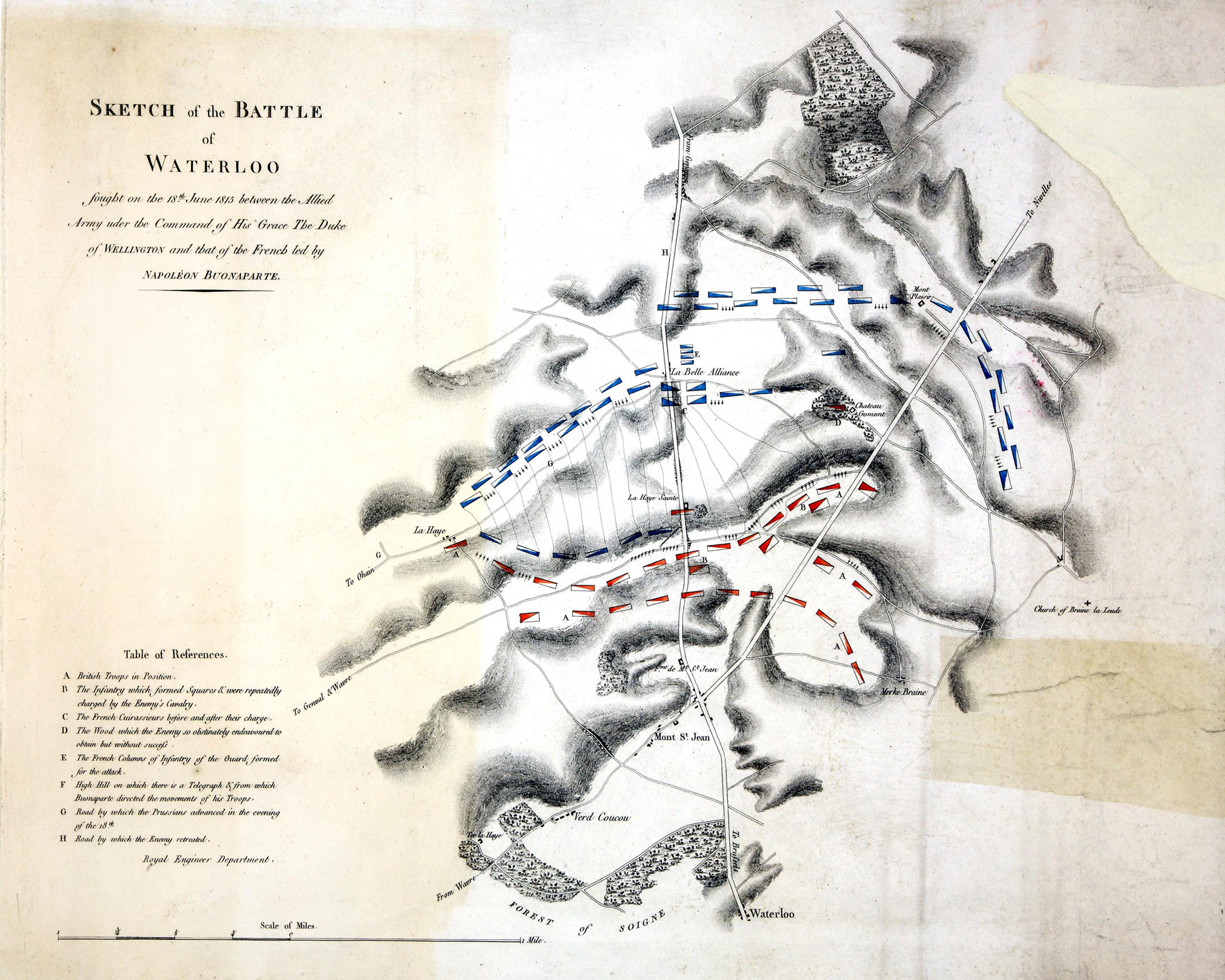 MPH1/387/3 1815 Waterloo