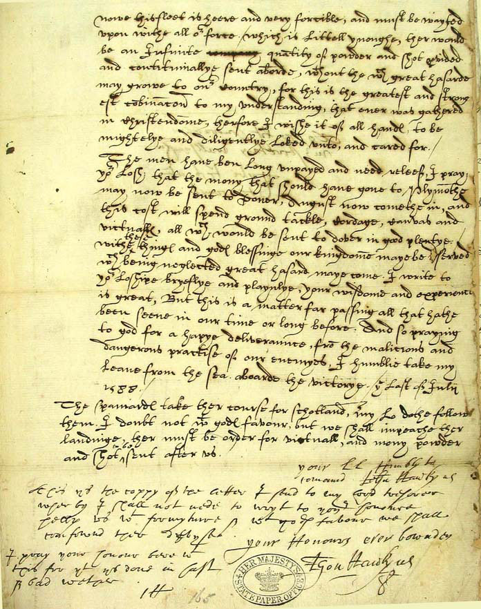 England faces the Armada - The National Archives
