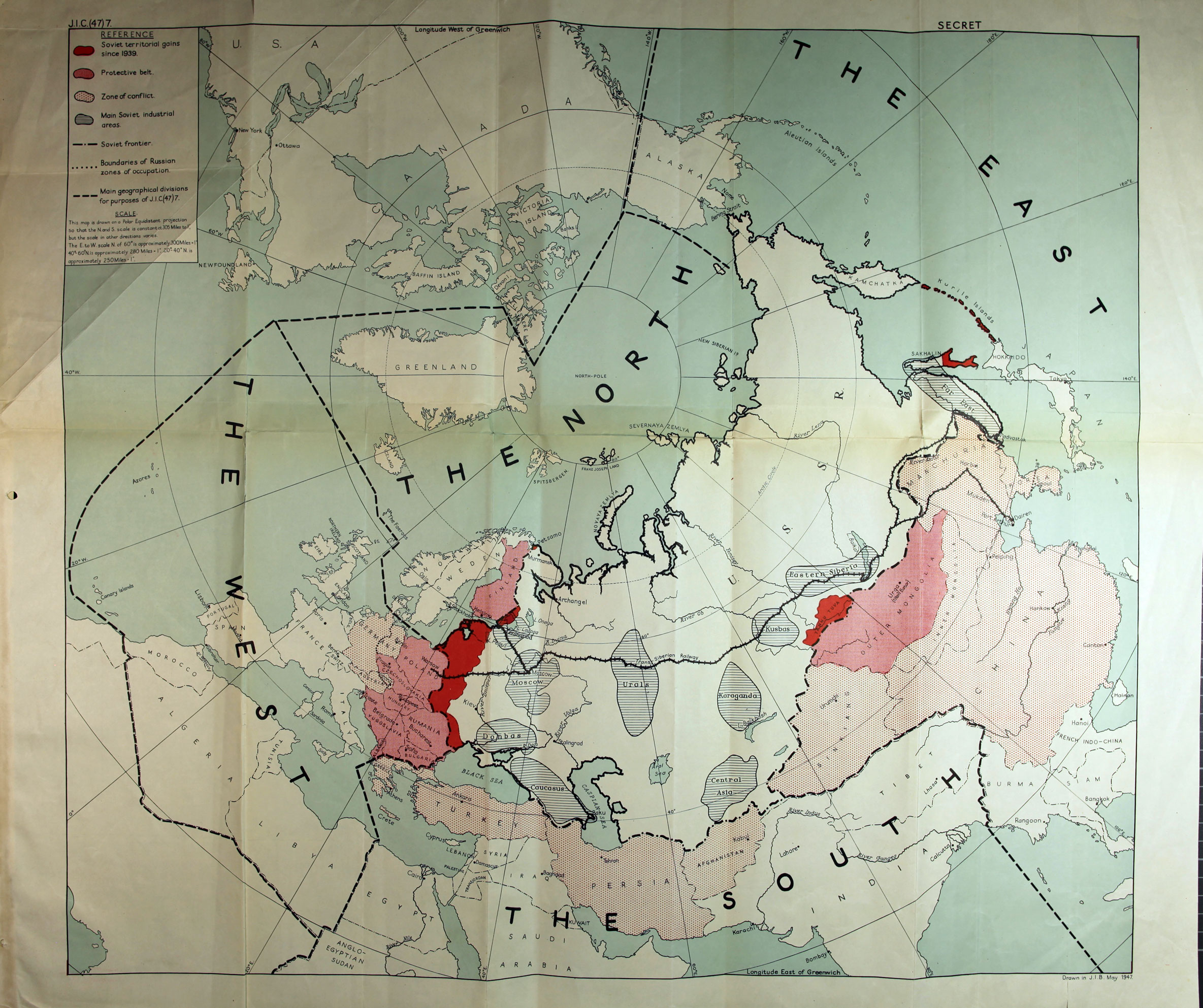 CAB158/1 Soviet Territories 1939-1947